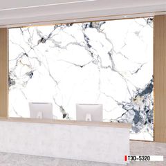 TRANH PVC ỐP TƯỜNG - TRANG TRÍ PHÒNG KHÁCH - TRANH VÂN ĐÁ MÃ NÃO | MÃ T3D-5320