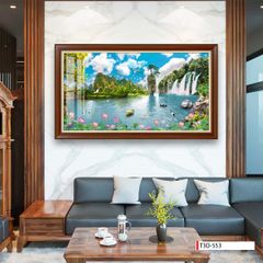 TRANH TREO PHÒNG KHÁCH - TRANH PHONG CẢNH THIÊN NHIÊN - KHỔ LỚN | MÃ T3D-553