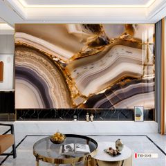 TRANH PVC ỐP TƯỜNG - VÁCH TRANG TRÍ QUẦY LỄ TÂN - TRANH VÂN ĐÁ TRẮNG - VÂN MÂY | MÃ T3D-5543