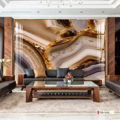 TRANH PVC ỐP TƯỜNG - VÁCH TRANG TRÍ QUẦY LỄ TÂN - TRANH VÂN ĐÁ TRẮNG - VÂN MÂY | MÃ T3D-5543