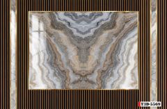 BST10 - TẤM PVC ỐP TƯỜNG - PHÒNG KHÁCH VÁCH TIVI - TRANH VÂN ĐÁ ĐỐI XỨNG - KHỔ LỚN