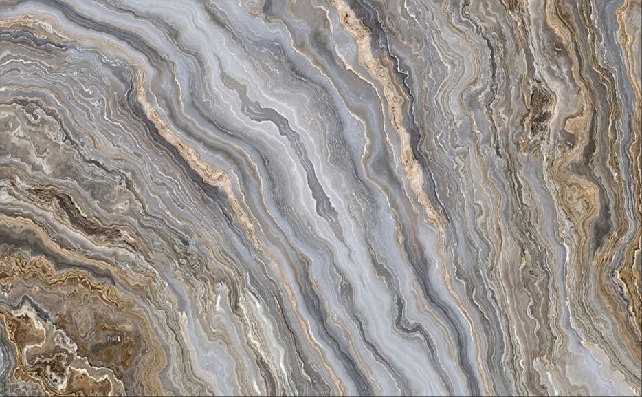 TRANH PVC ỐP TƯỜNG - VÁCH TRANG TRÍ PHÒNG KHÁCH - TRANH VÂN ĐÁ TRẮNG - VÂN MÂY | MÃ T3D-5571