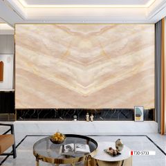 TẤM PVC ỐP TƯỜNG  - TRANH VÂN ĐÁ ĐỐI XỨNG - MÃ T3D-5733