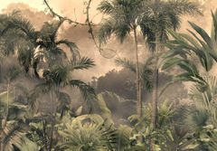 TRANH VẢI DÁN TƯỜNG 3D NHÀ HÀNG, CAFE - TRANH DÁN TƯỜNG TROPICAL NHIỆT ĐỚI | MÃ T3D-5858