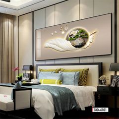 TRANH DECOR LÔNG VŨ - TRANH PHÒNG KHÁCH - PHÒNG ĂN - PHÒNG NGỦ | MÃ T3D-6021