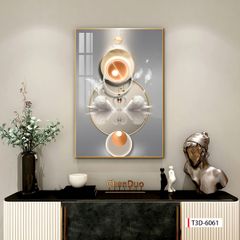 TRANH TREO CẦU THANG - CHIẾU NGHỈ - LỐI ĐI - TRANH HIỆN ĐẠI TRỪU TƯỢNG | MÃ T3D-6061