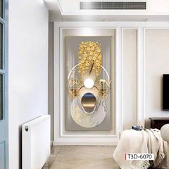 BST168 - TRANH TREO TƯỜNG HÀNH LANG - TRANH TREO TƯỜNG HIỆN ĐẠI HUƠU TÀI LỘC