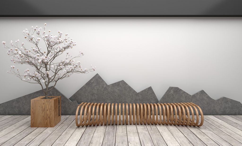 TRANH VẢI DÁN TƯỜNG 3D NHÀ HÀNG, CAFE - TRANH DÁN TƯỜNG TIỂU CẢNH | MÃ T3D-6147