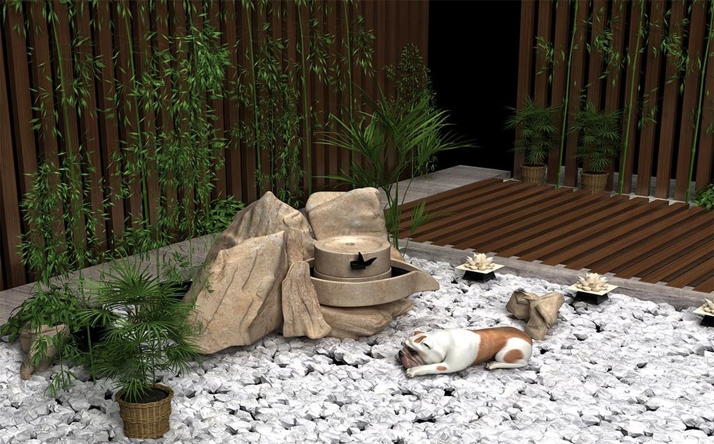 TRANH VẢI DÁN TƯỜNG 3D NHÀ HÀNG, CAFE - TRANH DÁN TƯỜNG TIỂU CẢNH | MÃ T3D-6150