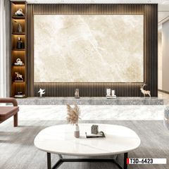 TRANH PVC ỐP TƯỜNG - TRANG TRÍ PHÒNG KHÁCH - TRANH VÂN ĐÁ MÃ NÃO | MÃ T3D-6423