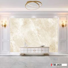 TRANH PVC ỐP TƯỜNG - TRANG TRÍ PHÒNG KHÁCH - TRANH VÂN ĐÁ MÃ NÃO | MÃ T3D-6423