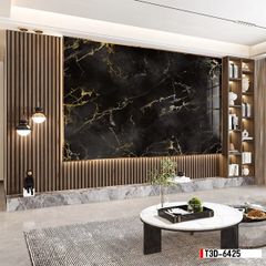 TRANH PVC ỐP TƯỜNG - TRANG TRÍ PHÒNG KHÁCH - TRANH VÂN ĐÁ MÃ NÃO | MÃ T3D-6425