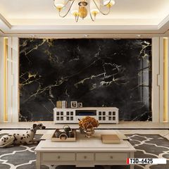 TRANH PVC ỐP TƯỜNG - TRANG TRÍ PHÒNG KHÁCH - TRANH VÂN ĐÁ MÃ NÃO | MÃ T3D-6425