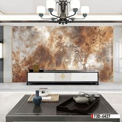 TRANH PVC ỐP TƯỜNG - TRANG TRÍ PHÒNG KHÁCH - TRANH VÂN ĐÁ MÃ NÃO | MÃ T3D-6427