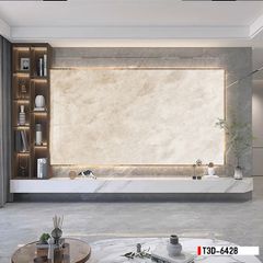 TRANH PVC ỐP TƯỜNG - TRANG TRÍ PHÒNG KHÁCH - TRANH VÂN ĐÁ MÃ NÃO | MÃ T3D-6428