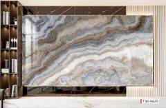 TRANH PVC ỐP TƯỜNG - TRANG TRÍ PHÒNG KHÁCH, VÁCH TIVI - TRANH VÂN MÂY, THẠCH ANH - KHỔ LỚN | MÃ T3D-6625