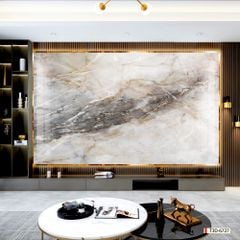 604 - TRANH VÂN ĐÁ HIỆN ĐẠI - TẤM ỐP TRANG TRÍ PHÒNG KHÁCH, VÁCH TIVI - TRANH VÂN ĐÁ CẨM THẠCH  | MÃ T3D-6727