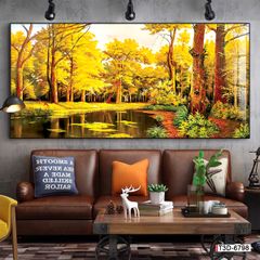 TRANH PHONG CẢNH THIÊN NHIÊN - TRANH PHÒNG KHÁCH - SAU SOFA - PHÒNG ĂN | MÃ T3D-6798