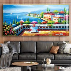 TRANH PHONG CẢNH THIÊN NHIÊN - TRANH PHÒNG KHÁCH - SAU SOFA - PHÒNG ĂN | MÃ T3D-6890