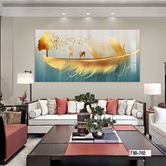 TRANH TREO TƯỜNG PHÒNG KHÁCH - PHÒNG NGỦ - SẢNH LỐI ĐI - TRANH HƯƠU TÀI LỘC | MÃ T3D-702