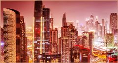 TRANH TREO TƯỜNG PHÒNG KHÁCH KHỔ LỚN - TRANH PHONG CẢNH KIẾN TRÚC HIỆN ĐẠI | MÃ T3D-704