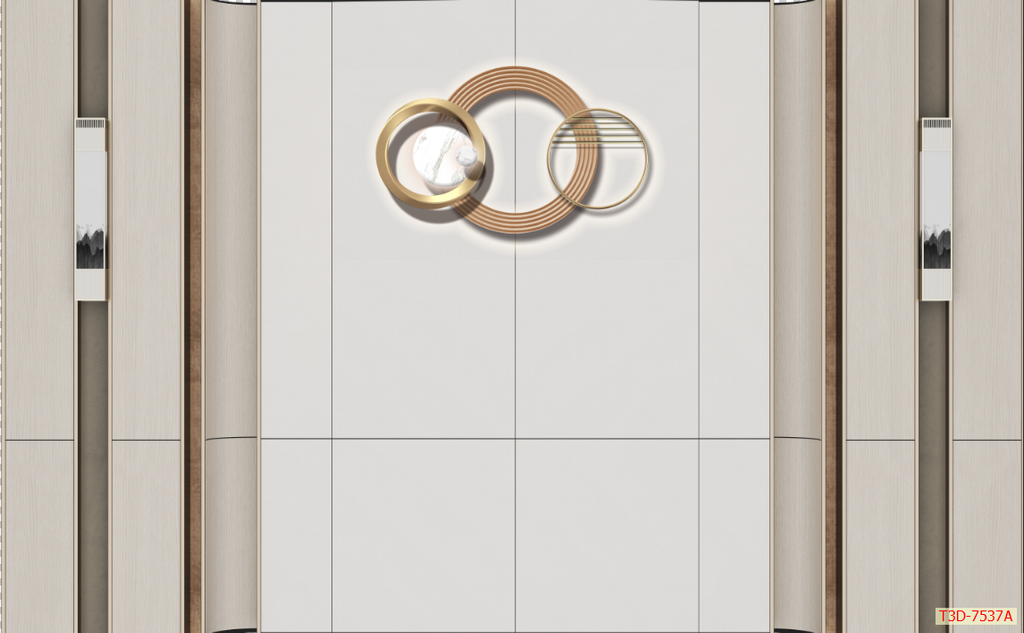 592 - TRANH DÁN TƯỜNG PHÒNG NGỦ - TRANH TRANG TRÍ - TRANH DÁN TƯỜNG HIỆN ĐẠI - KIỂU TRANH LIỀN KHỔ| MÃ T3D-7537A