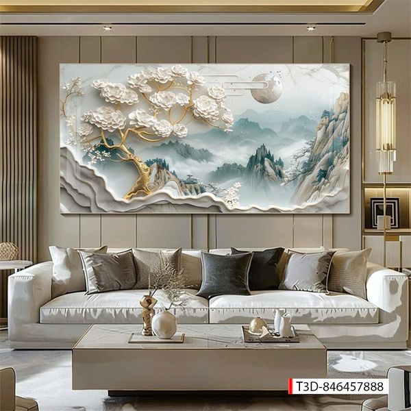 916 - TRANH TREO PHÒNG KHÁCH - TRANH TRANG TRÍ - TRANH TREO TƯỜNG PHONG CẢNH THIÊN NHIÊN - TRANH ĐƠN NGANG | MÃ T3D-846457888