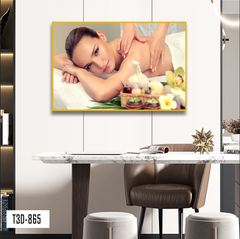 TRANH TREO TƯỜNG KHUNG HỢP KIM - TRANH SPA - MÃ T3D-865