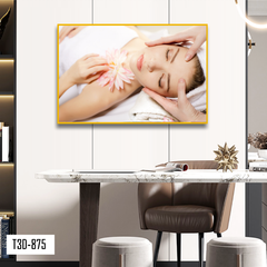 TRANH TREO TƯỜNG KHUNG HỢP KIM - TRANH SPA - MÃ T3D-875