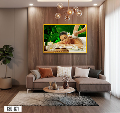 TRANH TREO TƯỜNG KHUNG HỢP KIM - TRANH SPA - MÃ T3D-881