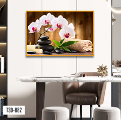 TRANH TREO TƯỜNG KHUNG HỢP KIM - TRANH SPA - MÃ T3D-882