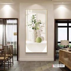 234 - TRANH TREO TƯỜNG CHIẾU NGHỈ CẦU THANG LỐI ĐI - TRANH TREO TƯỜNG HOA, BÌNH HOA 3D| MÃ T3D-9144