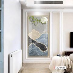 265 - TRANH TREO TƯỜNG CHIẾU NGHỈ CẦU THANG LỐI ĐI - TRANH TREO PHONG CẢNH SÔNG - NÚI - BIỂN| MÃ T3D-9147