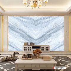 BST140 - TRANH PVC ỐP TƯỜNG - TRANG TRÍ PHÒNG KHÁCH, SAU SOFA, LỄ TÂN - TRANH VÂN ĐÁ ĐỐI XỨNG - KHỔ LỚN