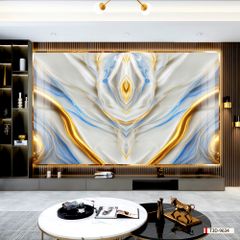 BST143 - TẤM PVC ỐP TƯỜNG - TRANG TRÍ PHÒNG KHÁCH, SAU SOFA, LỄ TÂN - TRANH VÂN ĐÁ ĐỐI XỨNG - KHỔ LỚN