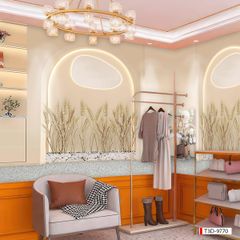 TRANH DÁN TƯỜNG 3D -MORANDI - NỀN 3D - SHOP TRỜI TRANG - LIVE TREAM - KHỔ LỚN - MÃ: T3D-9770