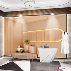 TRANH DÁN TƯỜNG 3D -MORANDI - NỀN 3D - SHOP TRỜI TRANG - LIVE TREAM - KHỔ LỚN - MÃ: T3D-9772