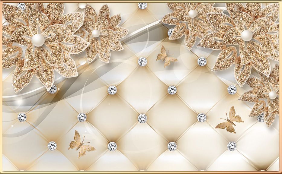 TRANH PVC ỐP TƯỜNG - VÁCH TRANG TRÍ TIVI PHÒNG KHÁCH, PHÒNG NGỦ - TRANH VÂN ĐÁ HOA 3D | MÃ T3D-148