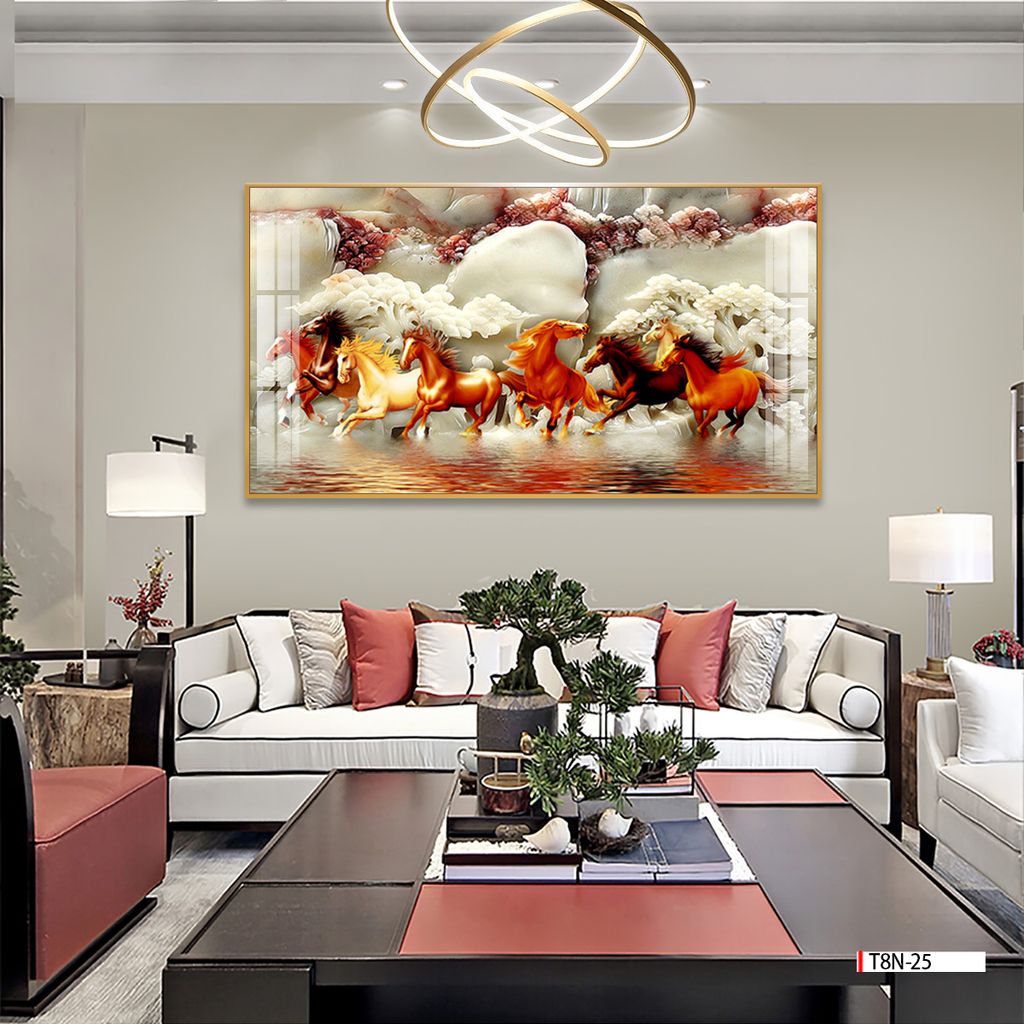 TRANH PHONG CẢNH THIÊN NHIÊN - TRANH PHÒNG KHÁCH - SAU SOFA - PHÒNG ĂN | MÃ T8N-25