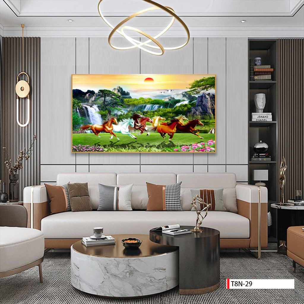 TRANH PHONG CẢNH THIÊN NHIÊN - TRANH PHÒNG KHÁCH - SAU SOFA - PHÒNG ĂN | MÃ T8N-29