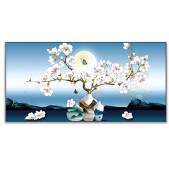 TRANH TREO TƯỜNG PHÒNG KHÁCH - TRANH BÌNH HOA PHONG THỦY | MÃ TBH-22