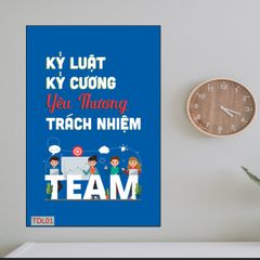 TRANH TREO TƯỜNG PHÒNG LÀM VIỆC - TRANH SLOGAN ĐỘNG LỰC | MÃ TDL01