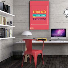 TRANH TREO PHÒNG LÀM VIỆC - TRANH SLOGAN ĐỘNG LỰC | MÃ TDL11
