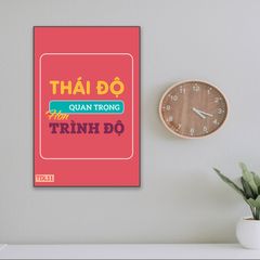 TRANH TREO PHÒNG LÀM VIỆC - TRANH SLOGAN ĐỘNG LỰC | MÃ TDL11