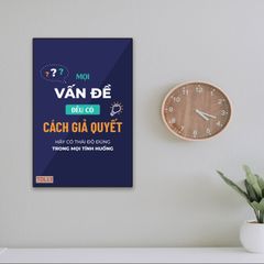 TRANH TREO PHÒNG LÀM VIỆC - TRANH SLOGAN ĐỘNG LỰC | MÃ TDL13