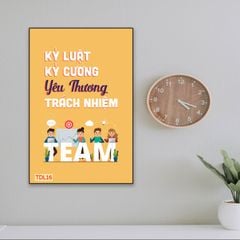 TRANH TREO PHÒNG LÀM VIỆC - TRANH SLOGAN ĐỘNG LỰC | MÃ TDL16