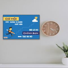 TRANH TREO PHÒNG LÀM VIỆC - TRANH SLOGAN ĐỘNG LỰC | MÃ TDL22