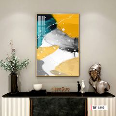 TRANH TREO CẦU THANG - CHIẾU NGHỈ - LỐI ĐI - TRANH HIỆN ĐẠI TRỪU TƯỢNG | MÃ TIF-1892