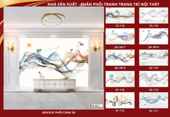 BST160 - TẤM ỐP VÂN ĐÁ HIỆN ĐẠI KẾT HỢP - VÁCH TIVI, PHÒNG KHÁCH