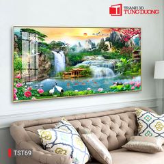 TRANH PHONG CẢNH THIÊN NHIÊN - TRANH PHÒNG KHÁCH - SAU SOFA - PHÒNG ĂN | MÃ TST69